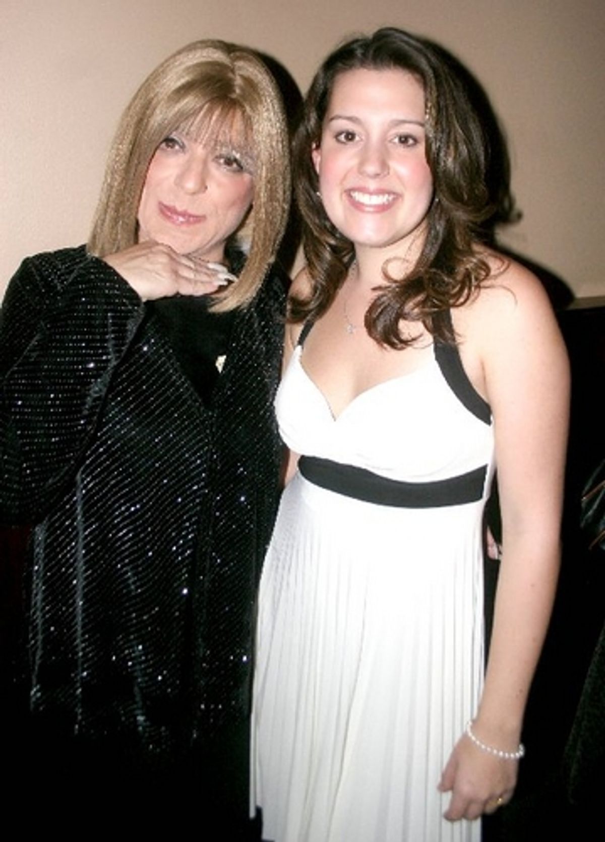 Steven Brinberg with guest star Kate Luckinbil at 