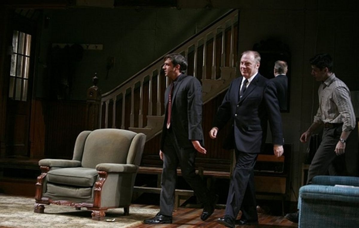 Raul Esparza, Michael McKean and Gareth Saxe at 