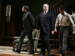 Raul Esparza, Michael McKean and Gareth Saxe @ BroadwayWorld Raul Esparza, Michael McKean and Gareth Saxe Photo