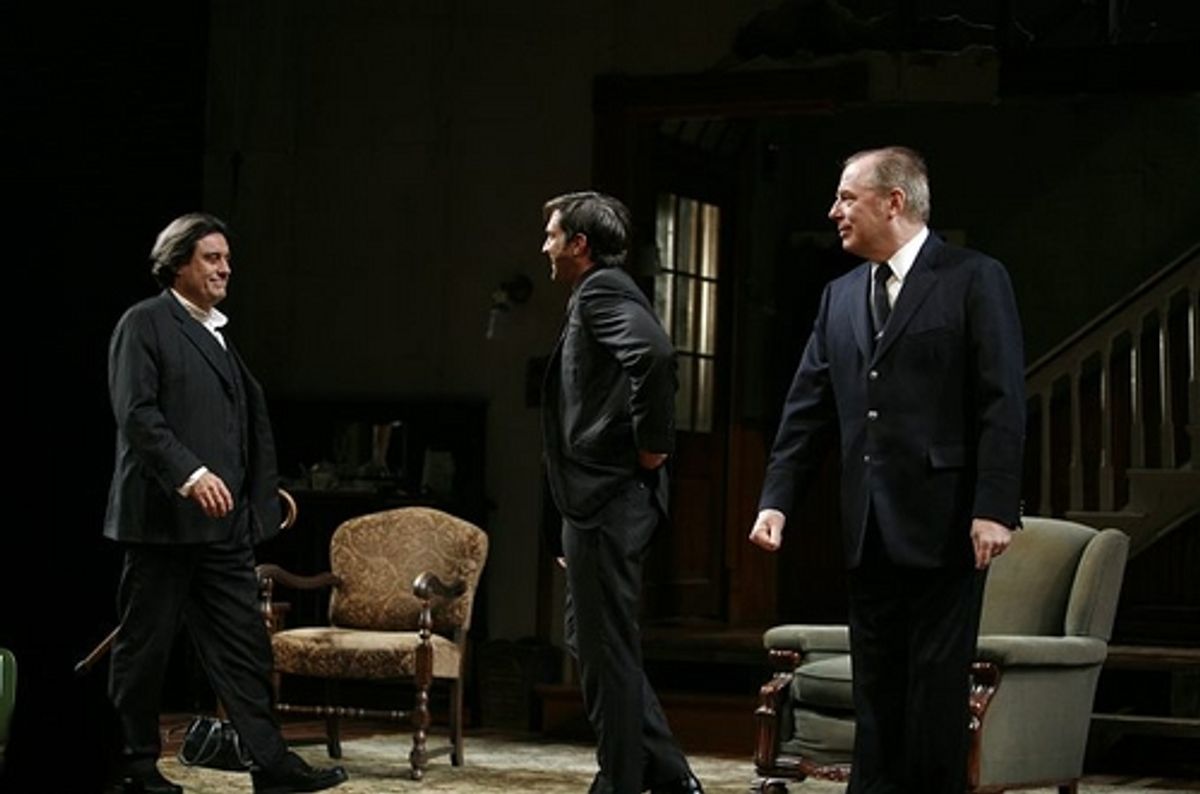 Ian McShane, Raul Esparza and Michael McKean at 