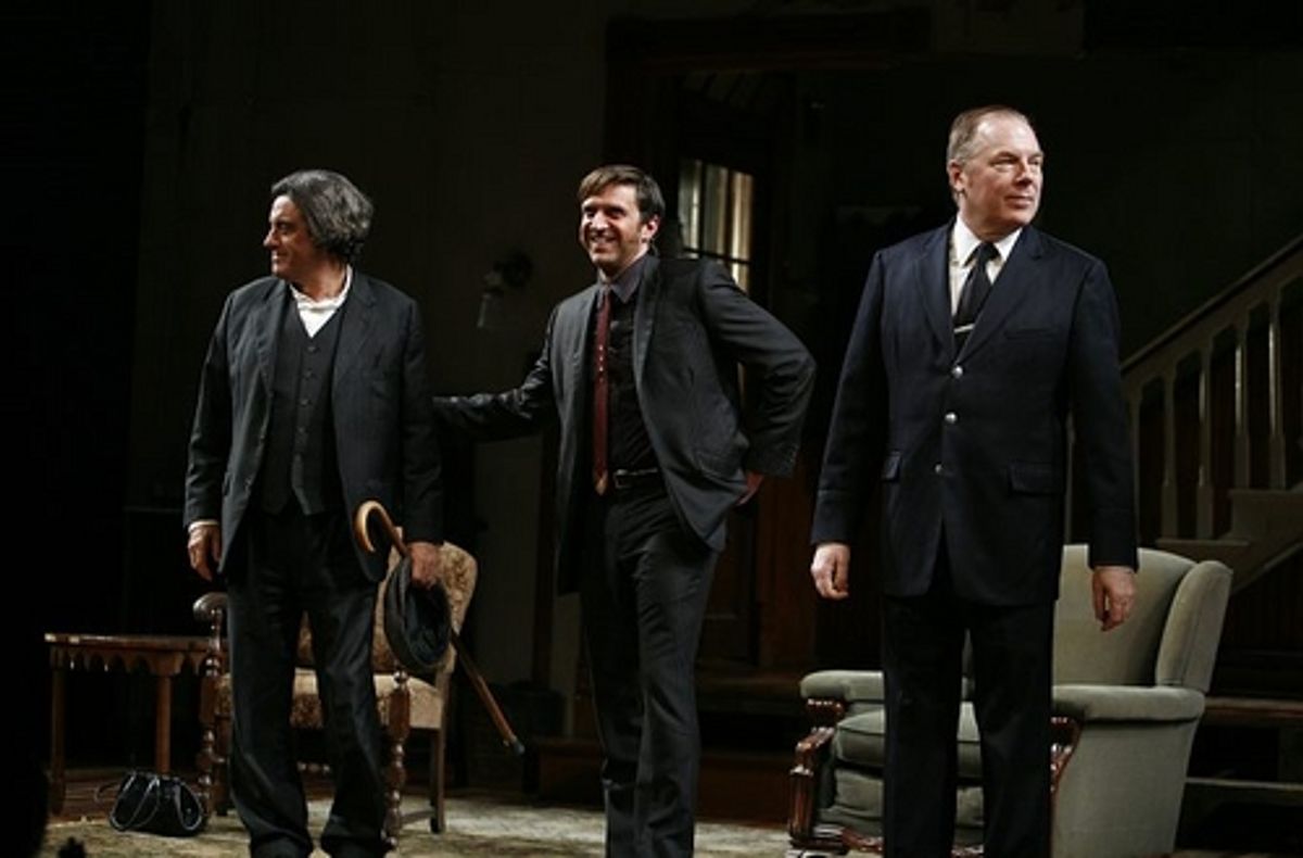 Ian McShane, Raul Esparza and Michael McKean at 
