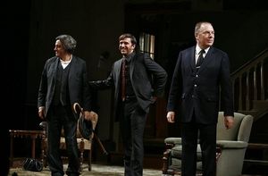 Ian McShane, Raul Esparza and Michael McKean @ BroadwayWorld Ian McShane, Raul Esparza and Michael McKean Photo