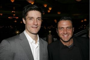 Gareth Saxe and Raul Esparza @ BroadwayWorld Gareth Saxe and Raul Esparza Photo