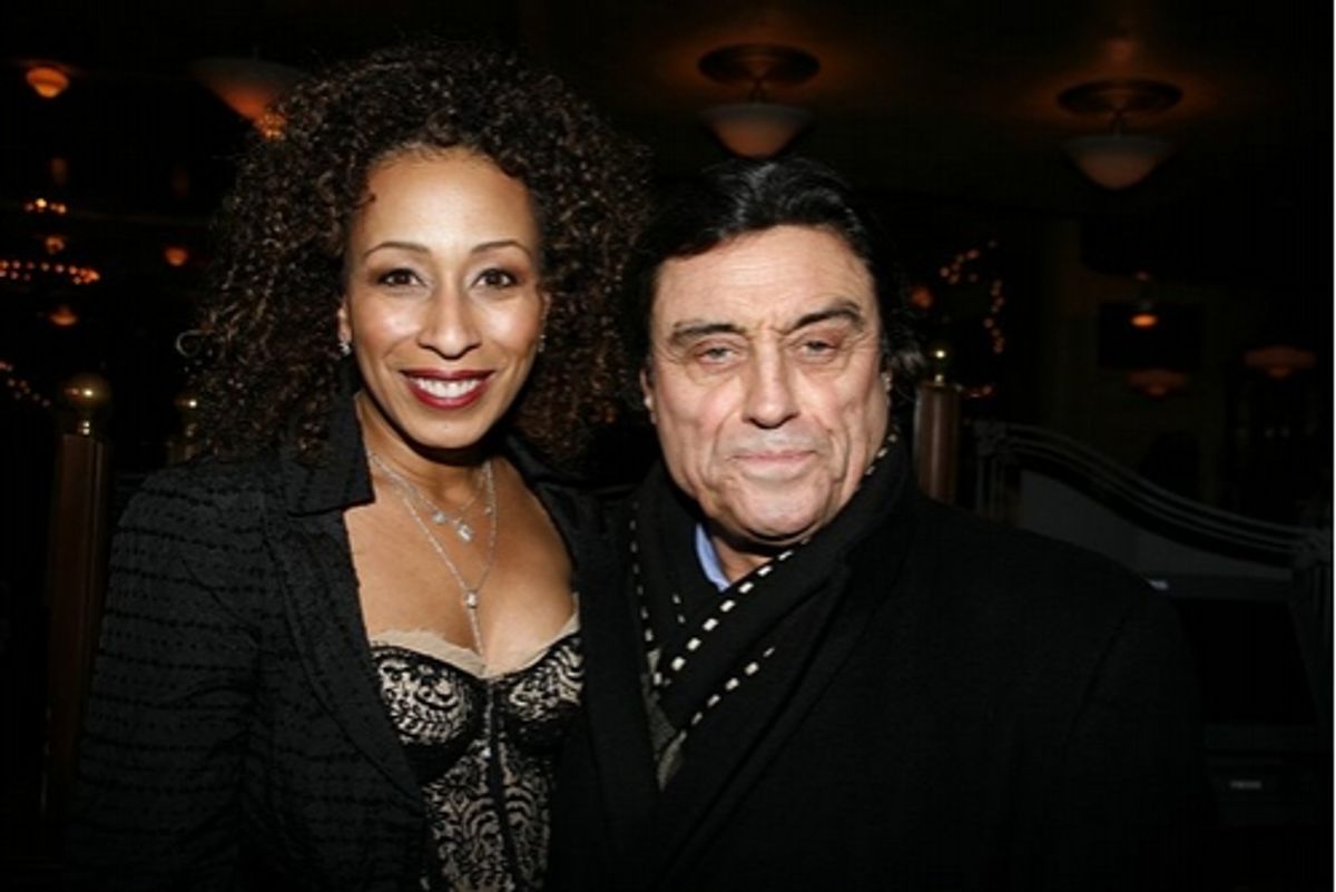 Tamara Tunie and Ian McShane at 