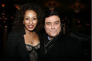 Tamara Tunie and Ian McShane Photo