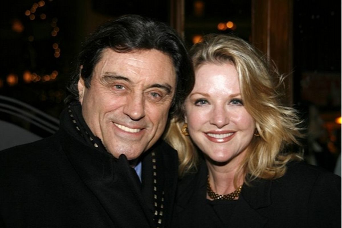 Ian McShane and wife, Gwen at 