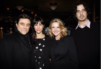 Ian McShane and family Photo