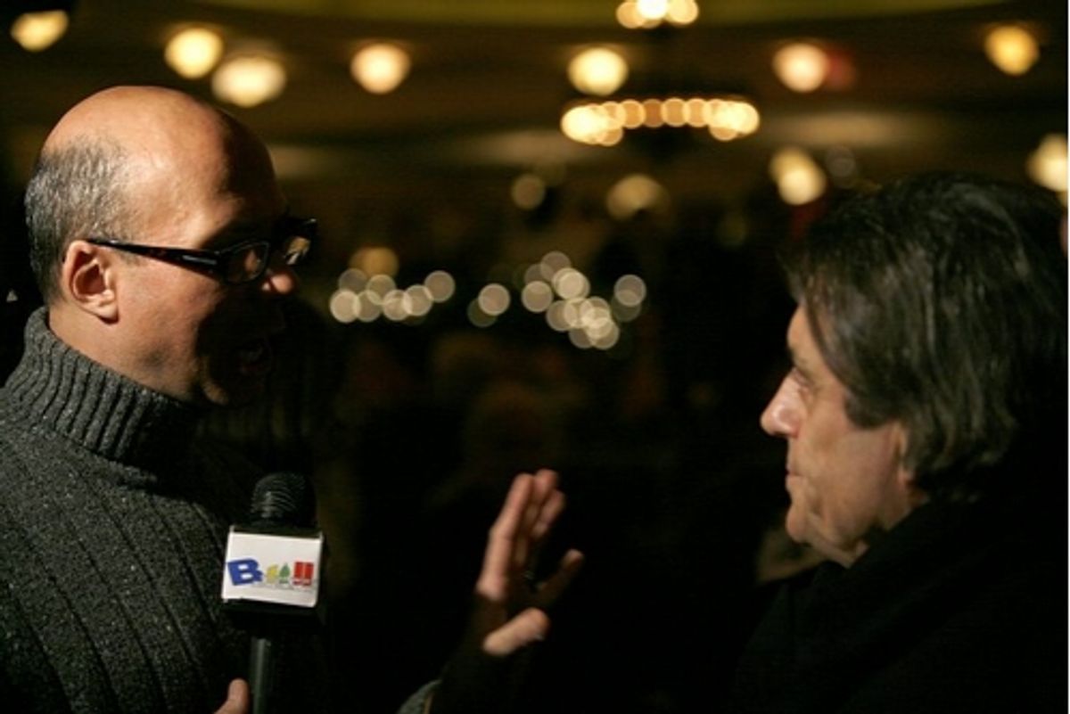 Richard Ridge and Ian McShane at 