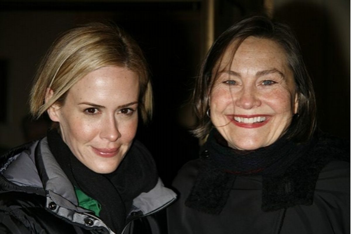 Sarah Paulson and Cherry Jones
 at 
