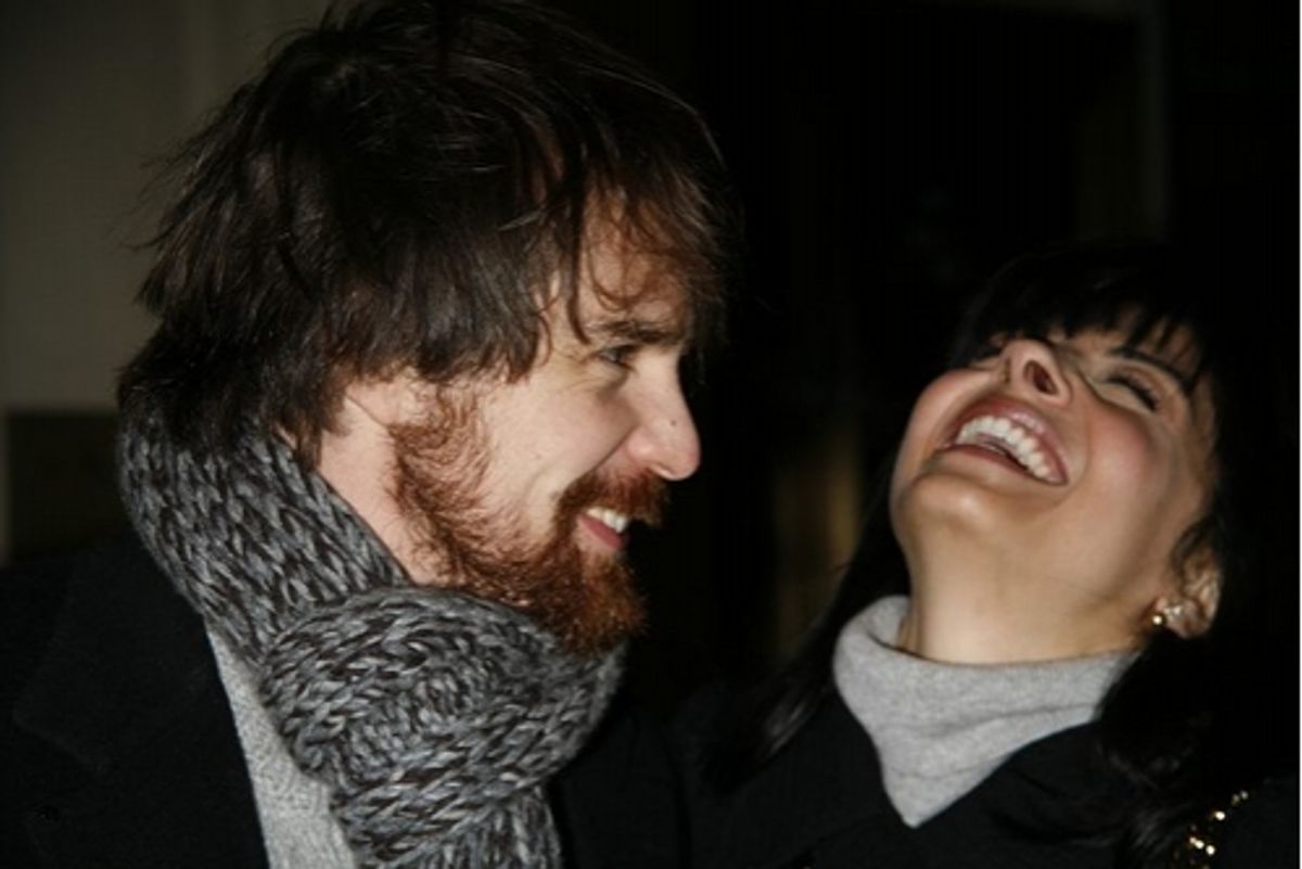 Sam Rockwell and Callie Thorne
 at 