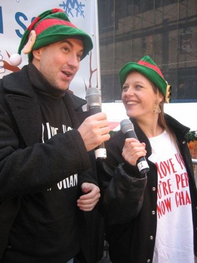 Frank Vlastnik and Amy White
 Photo