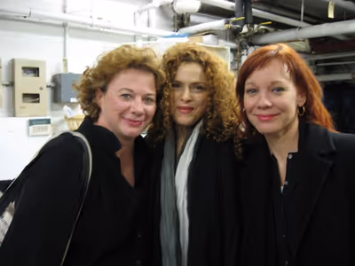 Rondi Reed, Bernadette Peters and Mariann Mayberry
 Photo