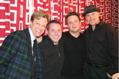 Jim Caruso, Matt Berman, Sam Harris and Todd Schroeder
 Photo