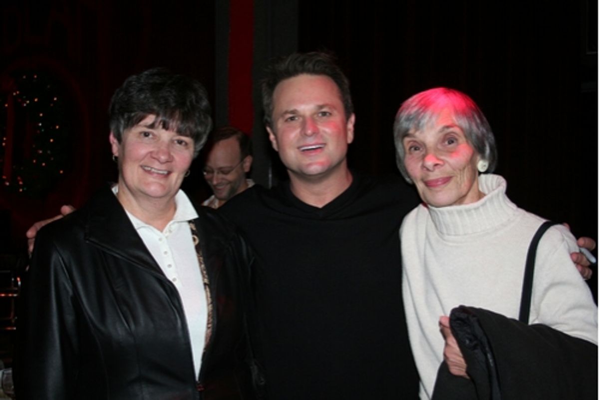 Sue Poulin, Sam Harris and Naomi Andros
 at 