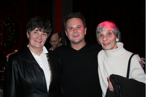 Sue Poulin, Sam Harris and Naomi Andros
 Photo