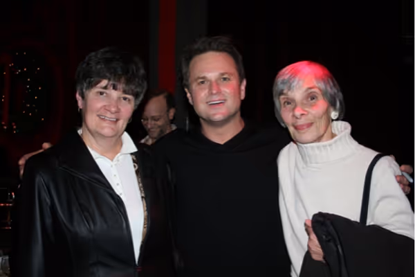 Sue Poulin, Sam Harris and Naomi Andros Photo