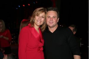 Karen Mason and Sam Harris
 Photo