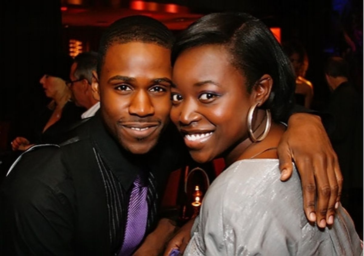 Sean Samuels and Adeola Adegbola
 at 