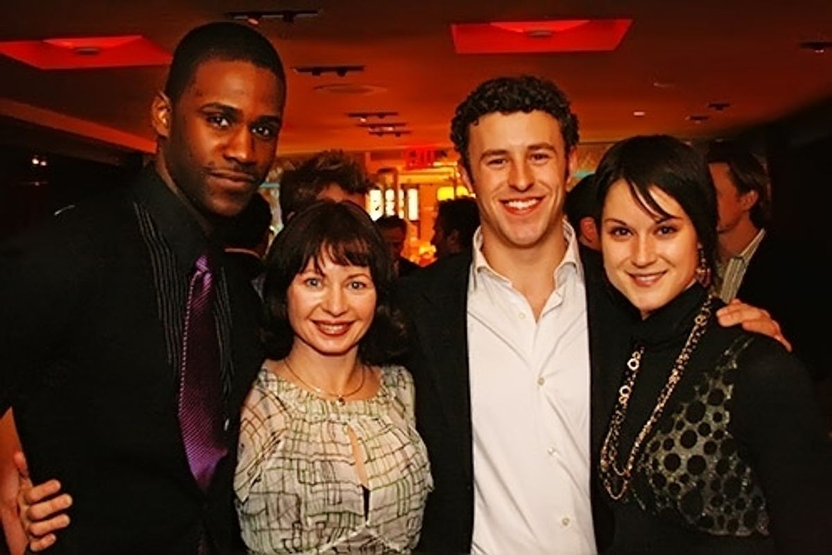 Sean Samuels, Mary Ann Lamb, Christopher Spaulding, and  at 