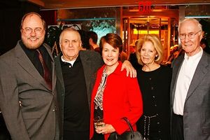 Rupert Holmes, John Kander, Brook Berlind, Daryl Roth, and Ro  Photo