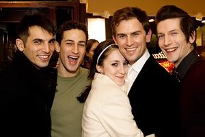 Michael Scirrotto, Joey Dudding, Carey Stomkin, Daniel Reichard, and Ben Knox
 Photo