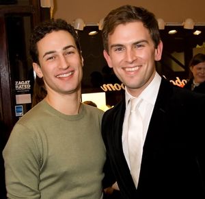 Joey Dudding and Daniel Reichard @ BroadwayWorld Joey Dudding and Daniel Reichard Photo