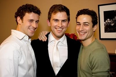 Christopher Spaulding, Daniel Reichard, and Joey Dudding
 Photo