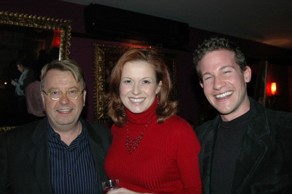 Dave McDowell, Kristin Carbone and Mitchell Folucci at 