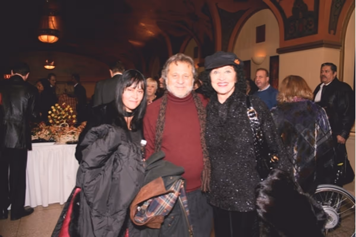 Post-Performance Reception: Lisa Mordente, Tony Mordente, Chita Rivera at Paul Szilard Celebration at City Center
