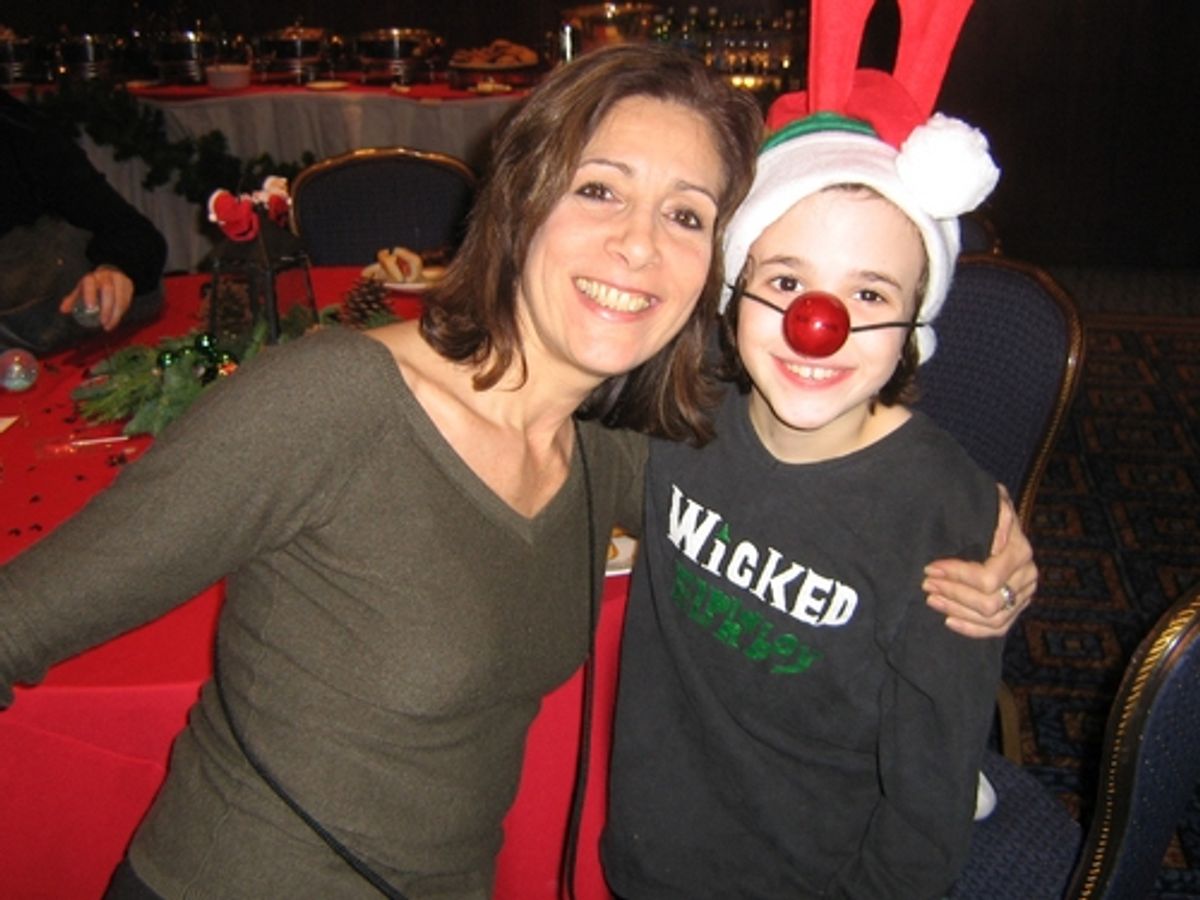 Trevor Braun (late of Beauty and the Beast, soon to be in The Little Mermaid) and choreographer Jodi Moccia at 
