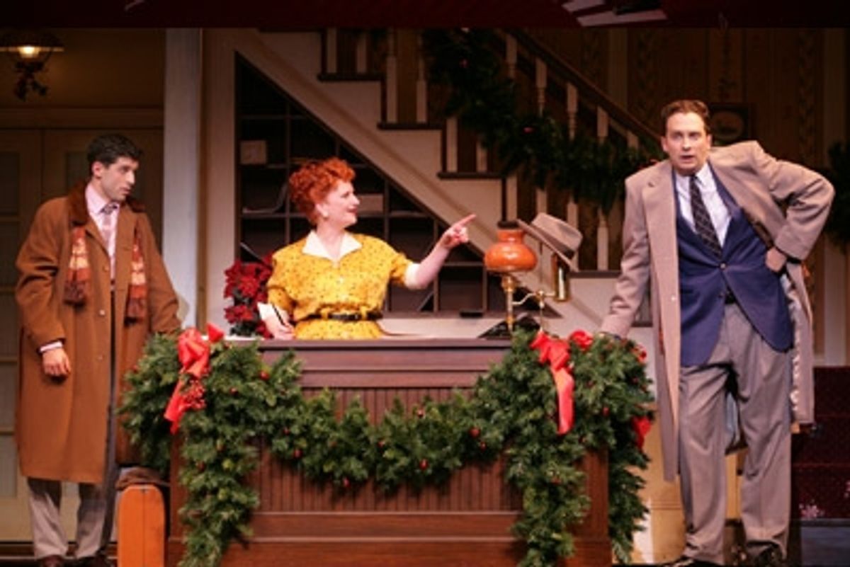 Tony Yazbeck, Kate Hennig and Graham Rowat at 