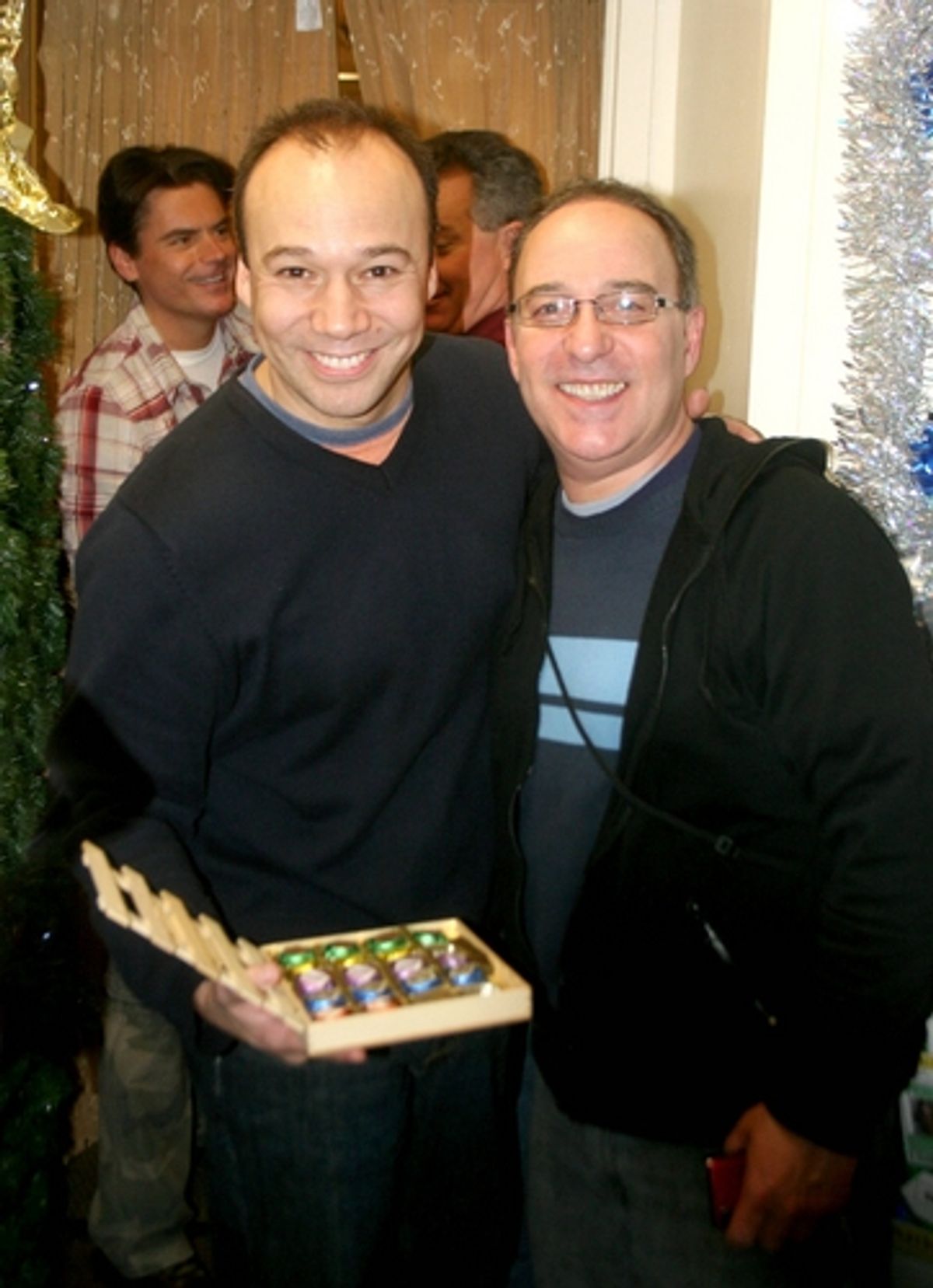 Danny Burstein and Charlie Catanese at 