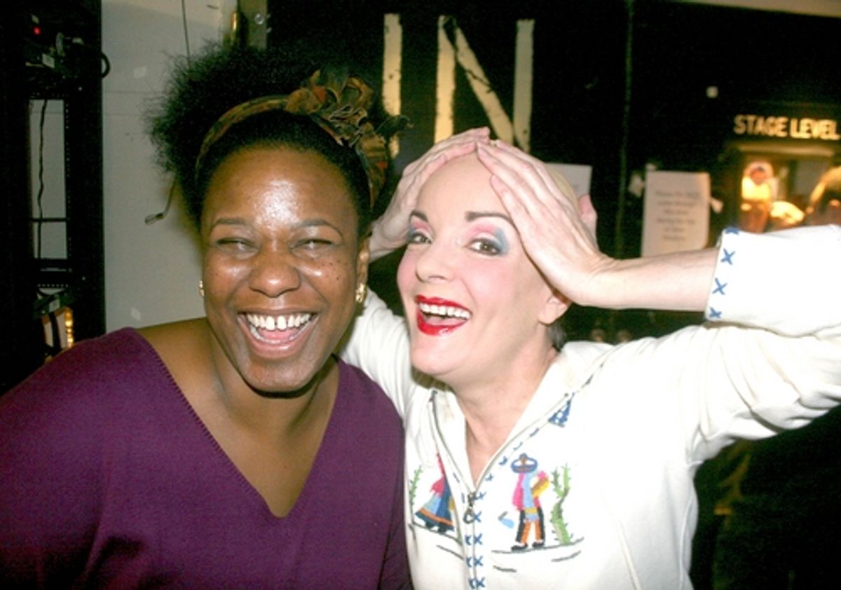 Kecia Lewis-Evans and Jennifer Smith at 