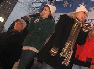 l-r: Chris Vettel, Sandie Rosa and Heather Jane Rolff Photo