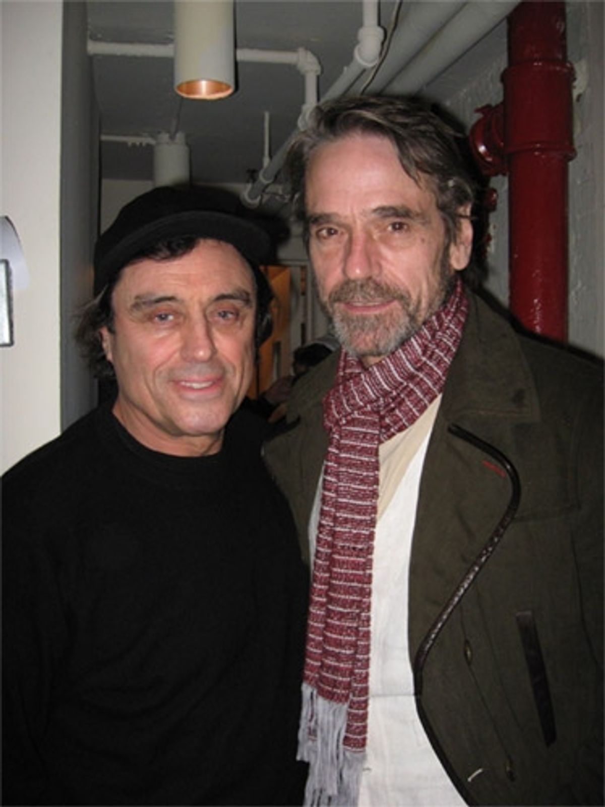 Ian McShane and Jeremy Irons at 