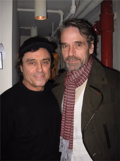 Ian McShane and Jeremy Irons Photo