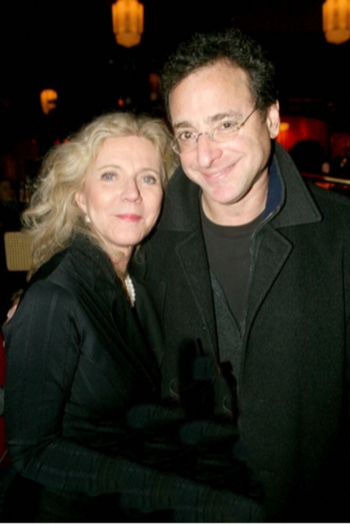 Blythe Danner and Bob Saget at 
