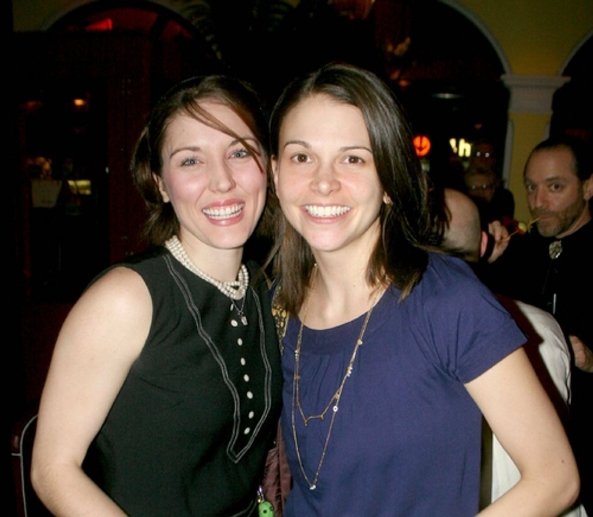 Mara Davi and Sutton Foster at 