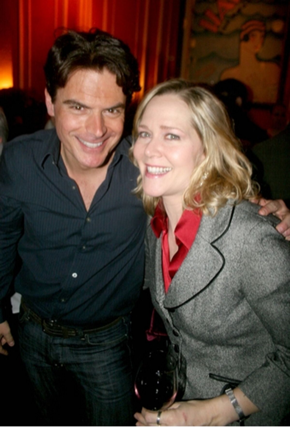 Troy Britton Johnson and Rebecca Luker at 