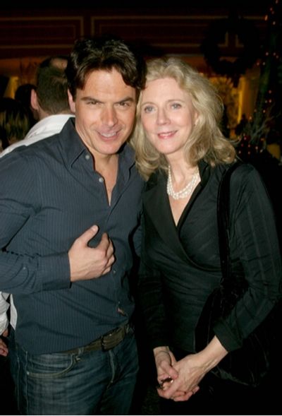 Troy Britton Johnson and Blythe Danner Photo