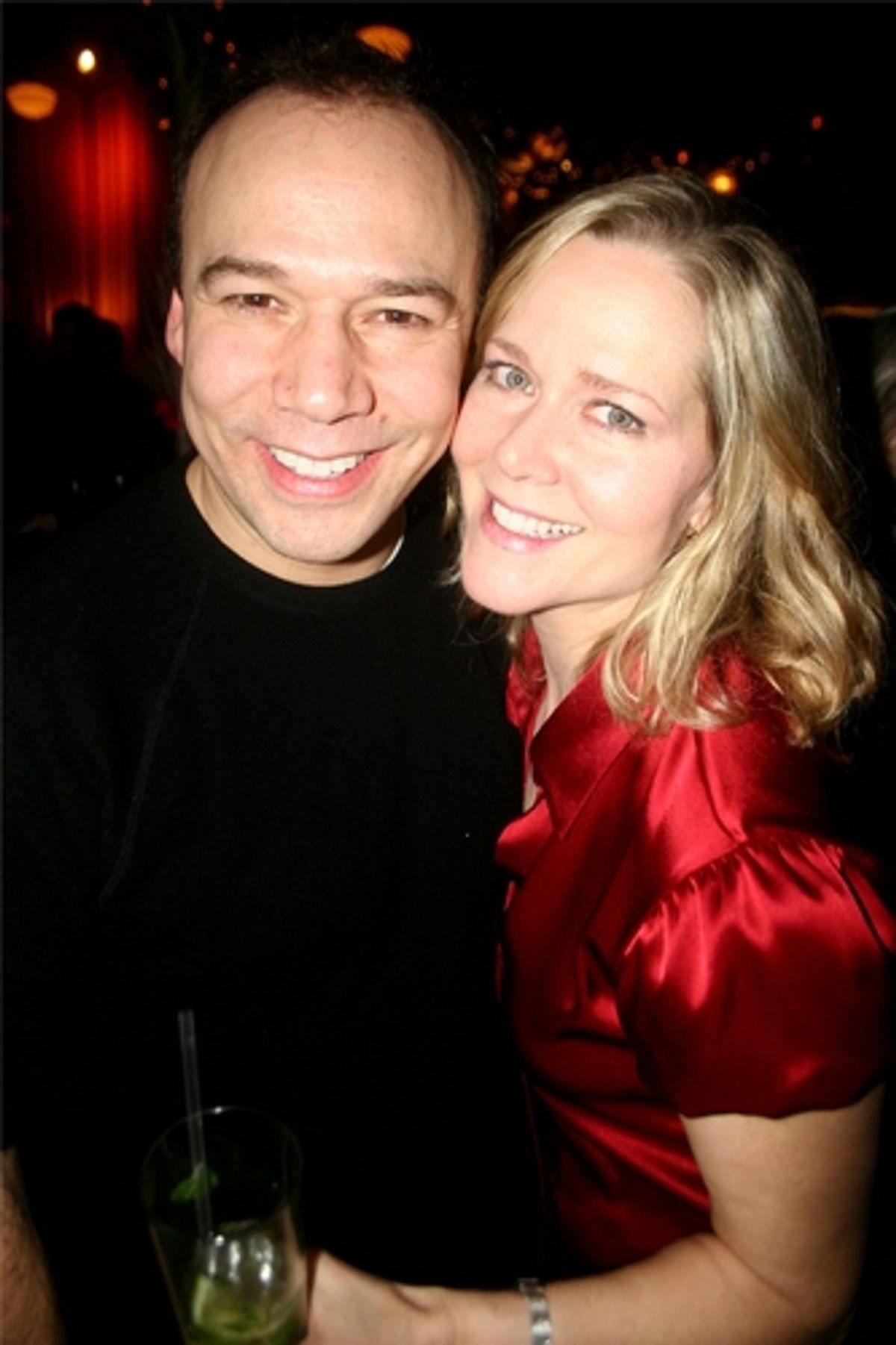 Danny Burstein and Rebecca Luker at 