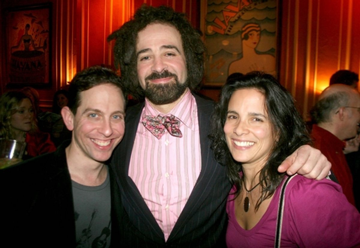 Garth Kravits and wife with Adam Duritz of Counting Crows at 