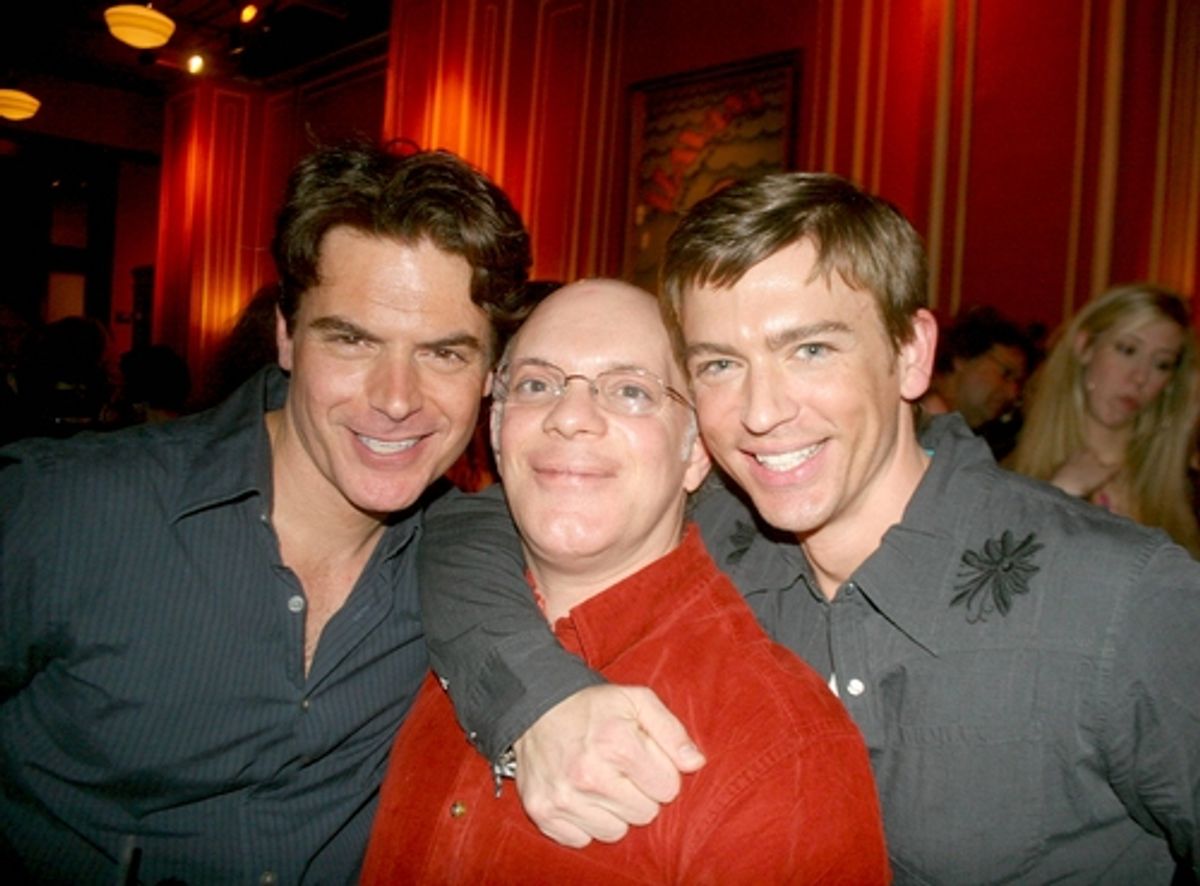 Troy Britton Johnson, Eddie Korbich and Austin Miller at 