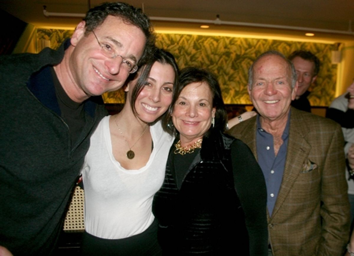 Bob Saget, with girlfriend Michelle and the Producers of The Drowsy  Chaperone Photo (2008-01-01 17:54:04), image size:1200x869