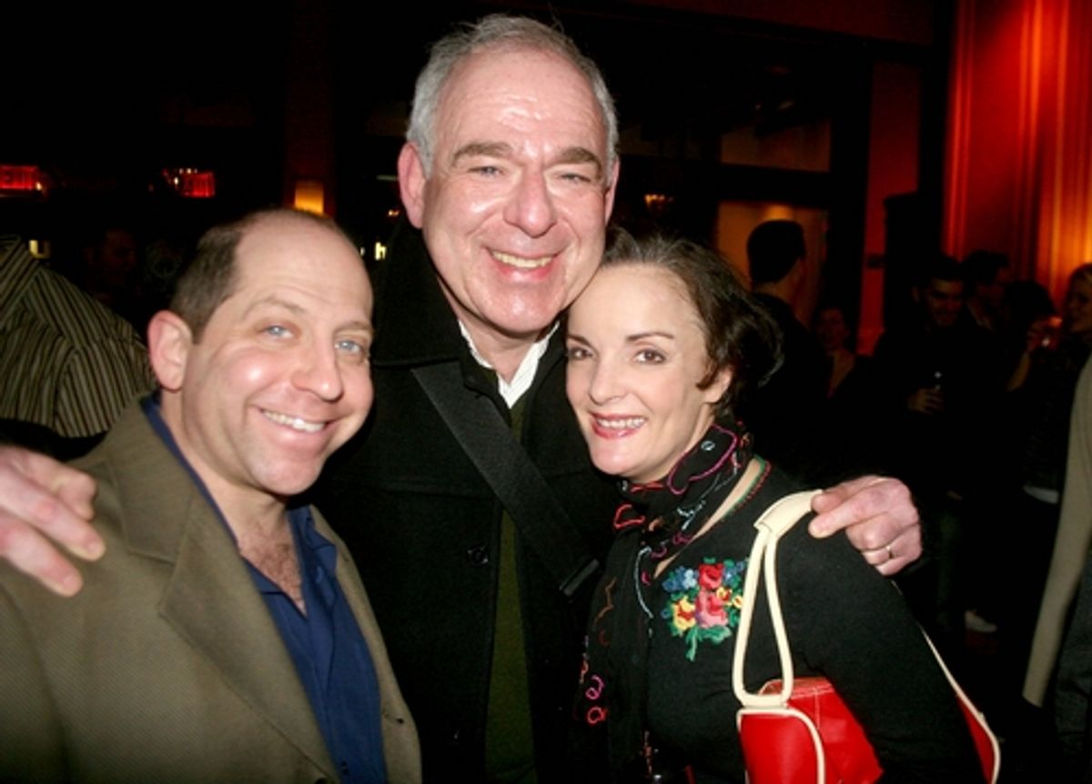 Jason Kravits, Lenny Wolpe and Jennifer Smith at 