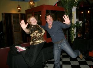 Lynne Marie Stewart and Troy Britton Johnson (aka Miss Yvonne and Pee Wee Johnson) @ BroadwayWorld Lynne Marie Stewart and Troy Britton Johnson (aka Miss Yvonne and Pee Wee Johnson) Photo