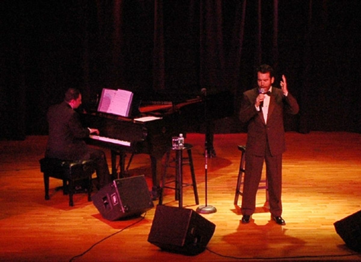 Brian D'Arcy James at Melissa Errico & Brian d'Arcy James at Landmark Gala