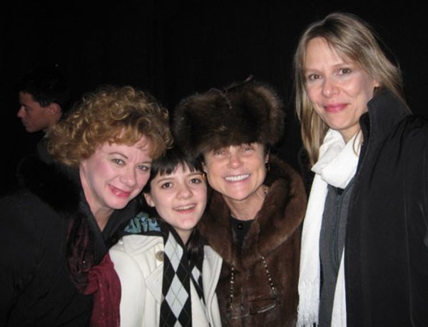 l-r: Rondi Reed, Madeleine Martin, Tovah Feldshuh and Amy Morton Photo