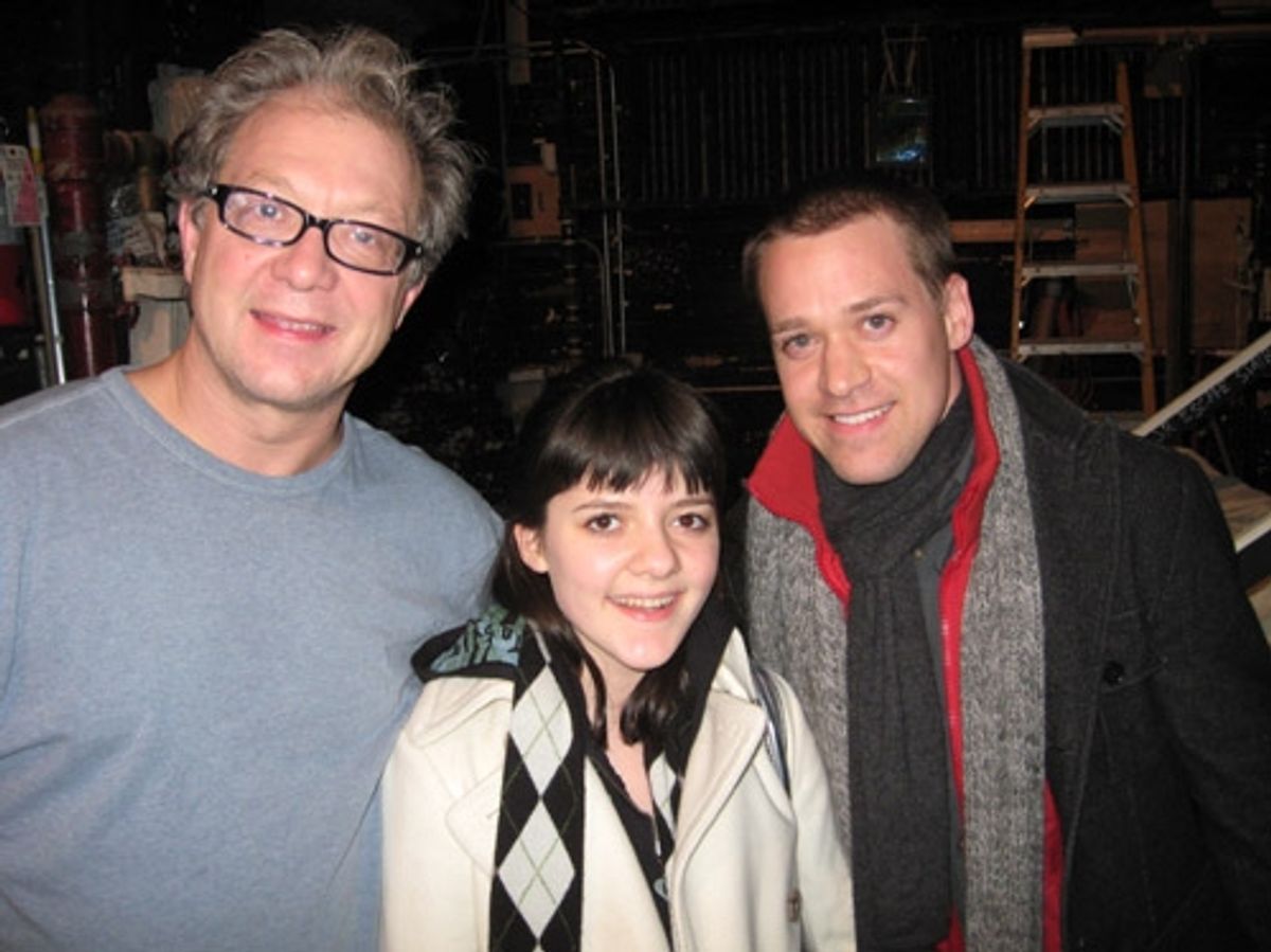 Jeff Perry, Madeleine Martin and T.R. Knight at 