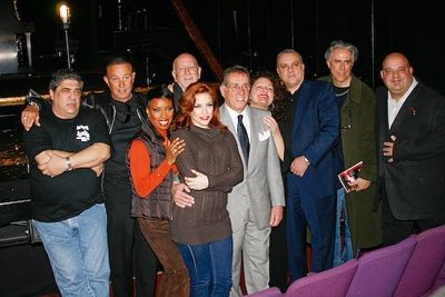Vincent Pastore, Tony Darrow, Brenda Braxton, Michelle DeJean, Dominic Chianese, Fran Photo
